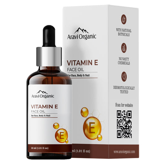 Vitamin C Face serum-Vitamin E Face oil - Lip care - Eye cream gel - Lip scrub - Lip Balm - Super saver skin care kit (Pack of 6)