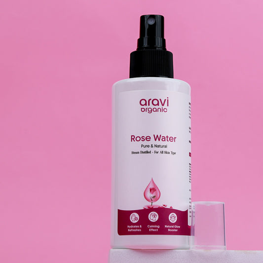 Rose Water For Skin Brightening, Hydration & Refreshing - 150ml
