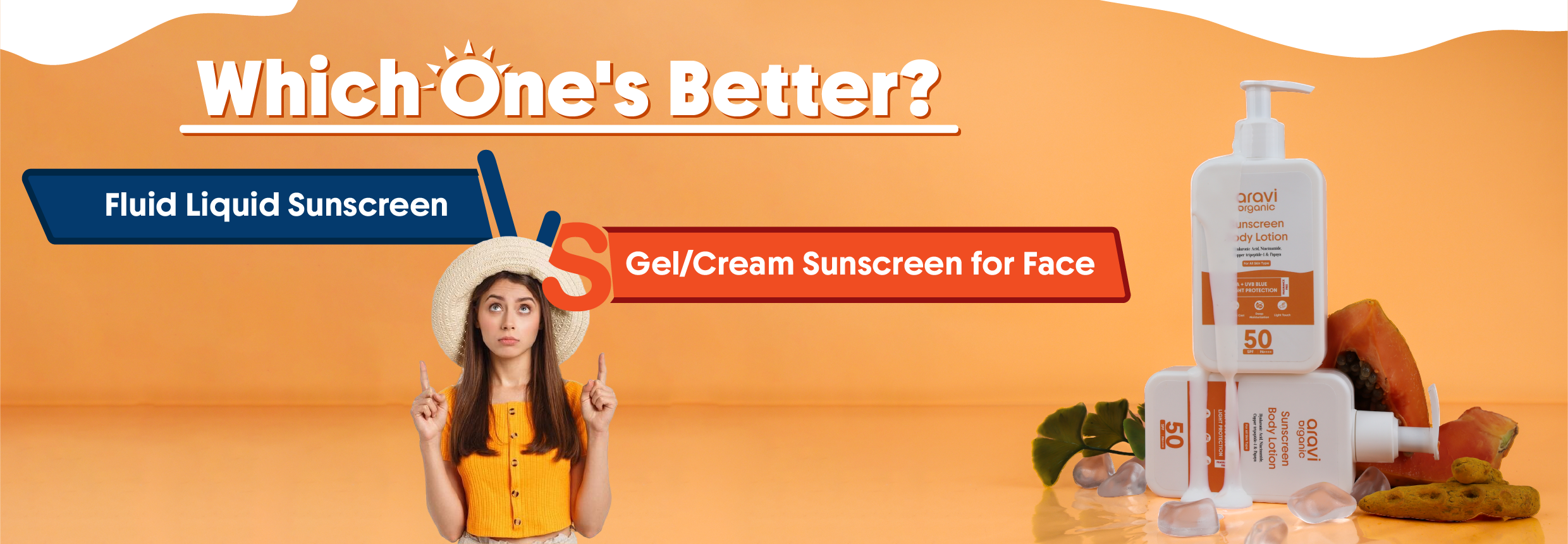 Fluid Liquid Sunscreen vs Gel/Cream Sunscreen for Face – Which One's Better?