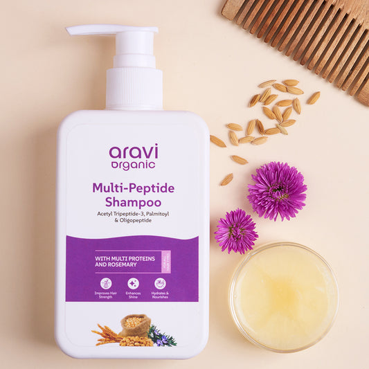 Multi-Peptide Shampoo For Reduces Hair Fall & Boosts Growth - 200ml