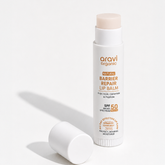 Barrier repair lip balm SPF 50 PA++++ with kojic acid and ceramide for dry pigmented lips, 5g by Aravi Organic