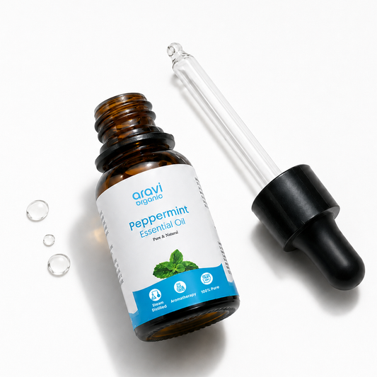 100% Pure Peppermint Essential Oil for Hair Growth, Scalp & Skin Health – 15ml