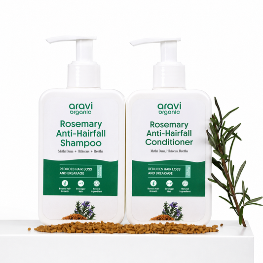 Rosemary Shampoo & Conditioner For Anti Hair Fall & Healthy Hair Growth