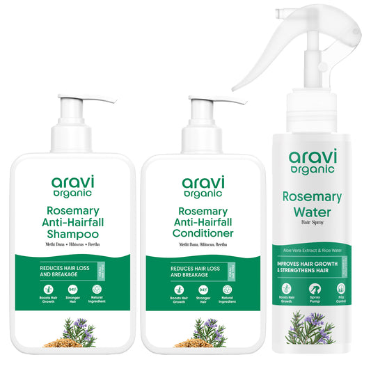 Rosemary Shampoo & Conditioner & Water Spray Combo