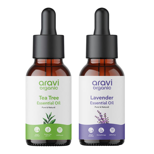 100% Pure Tea Tree And Lavender Essential Oil