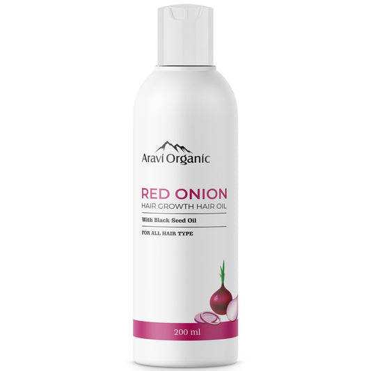 Onion Black Seed Hair Oil.