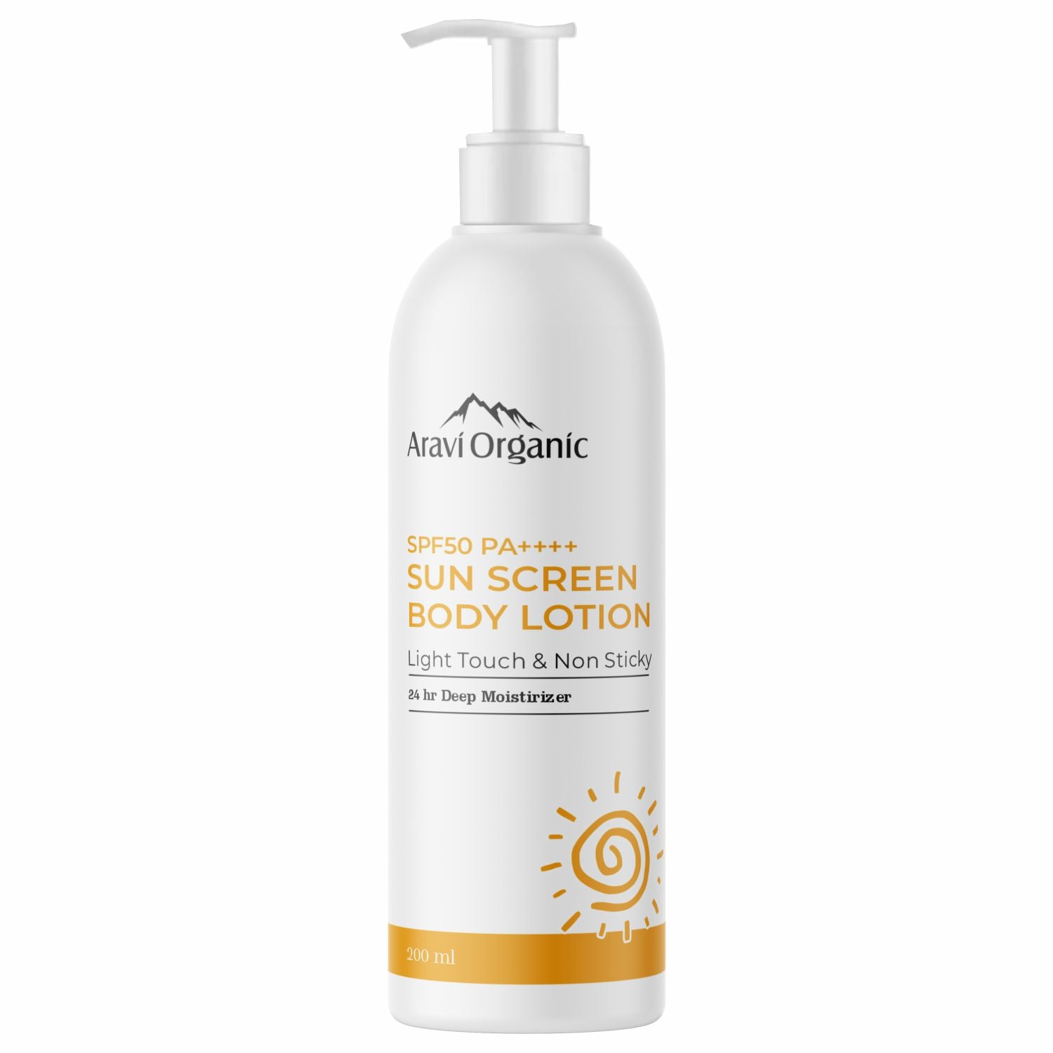 SPF 50 PA+++ Sunscreen Body Lotion - 200ml