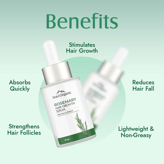 Rosemary Hair Growth Serum with Biotin - 30 ml