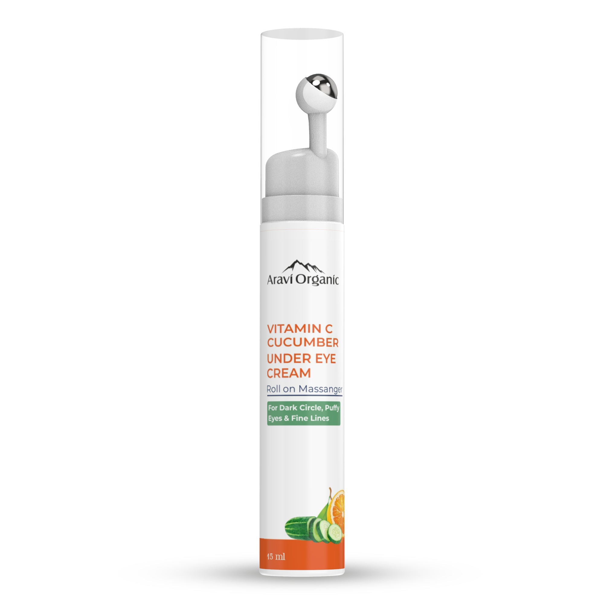 Under Eye Cream Gel with Vitamin C & Cucumber.