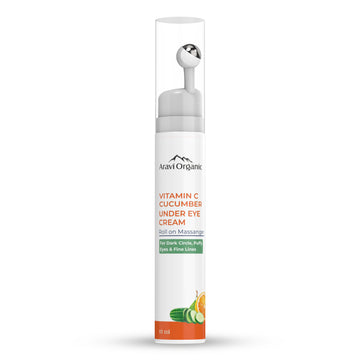 Under Eye Cream Gel with Vitamin C & Cucumber.