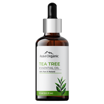 Tea Tree Essential Oil | 100% Natural & Pure Oil for Skin Acne, Pimple, Face & Hair Care