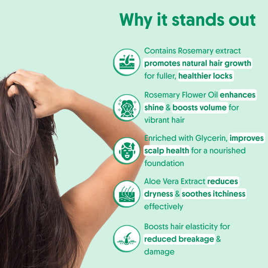 Rosemary Rice Water Hair Growth Spray - 200ml