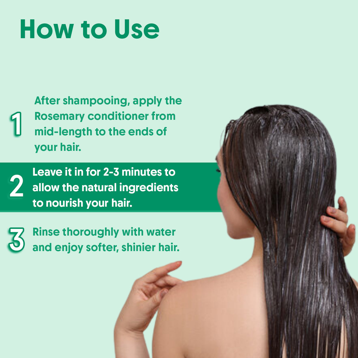 Rosemary shampoo and conditioner combo - Aravi Organic, view 7