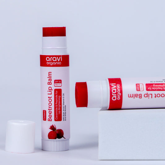 Tinted Beetroot Lip Balm With SPF 50 PA+++ For Lip Brightening - 5g