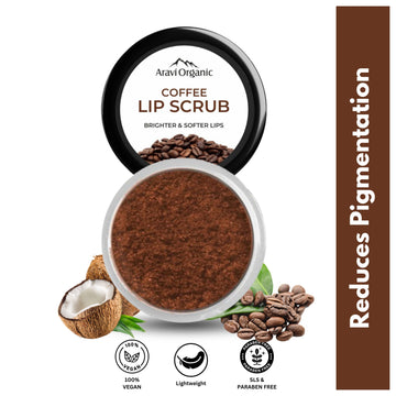 Aravi Organic Coffee Lip Scrub