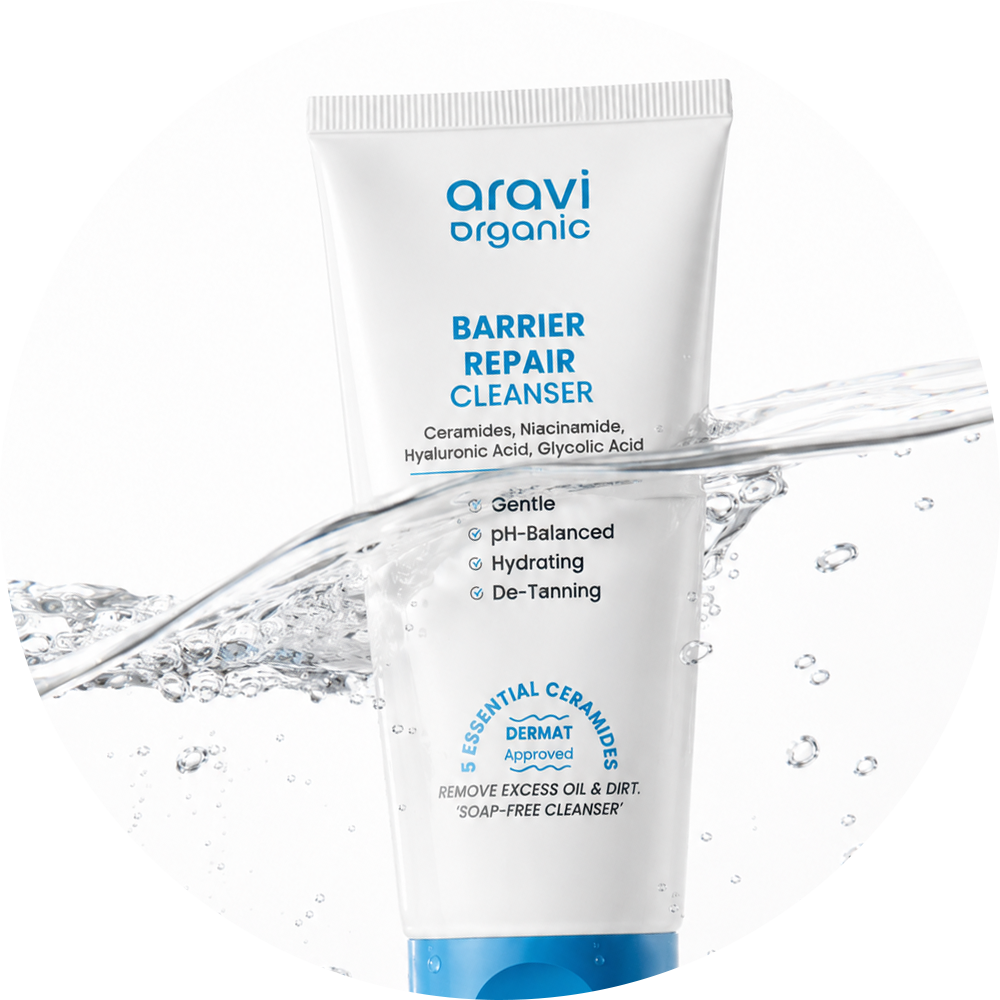 Face care with containing Face care