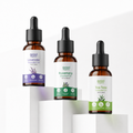 100% Pure Tea Tree, Lavender & Rosemary Essential Oil for Skin, Scalp & Hair Care