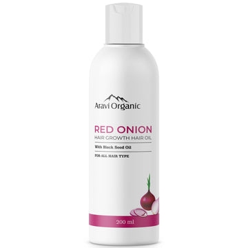 Onion Black Seed Hair Oil | For Hair Growth & Natural Hair Care (200 ml)